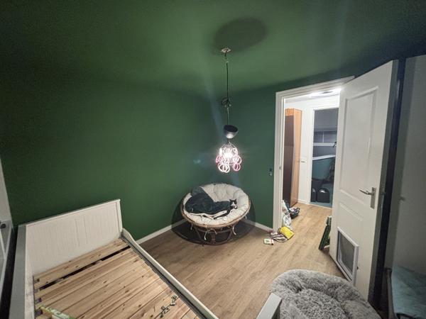 Uittrekbaar bed in wit 1,6/2m