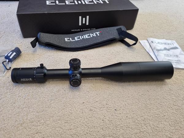 Element Optics Nexus 5-20x50 FFP