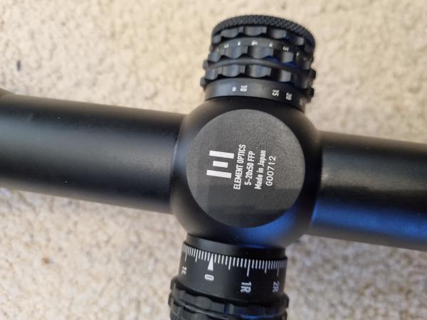 Element Optics Nexus 5-20x50 FFP