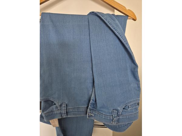 Blauwe broek strets ,maat 46