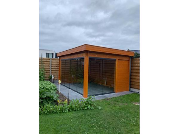 NIEUW Modern houten Blokhut G4434