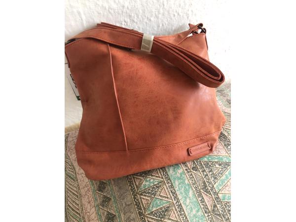 mooie nieuw verpakte tas licht bruin met