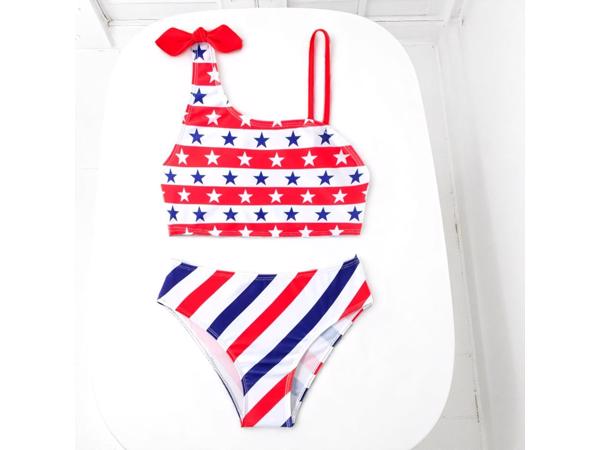 Meisjes bikini Amerika 122/128 - 7-8 jaar