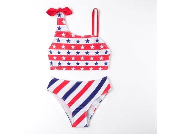 Meisjes bikini Amerika 122/128 - 7-8 jaar