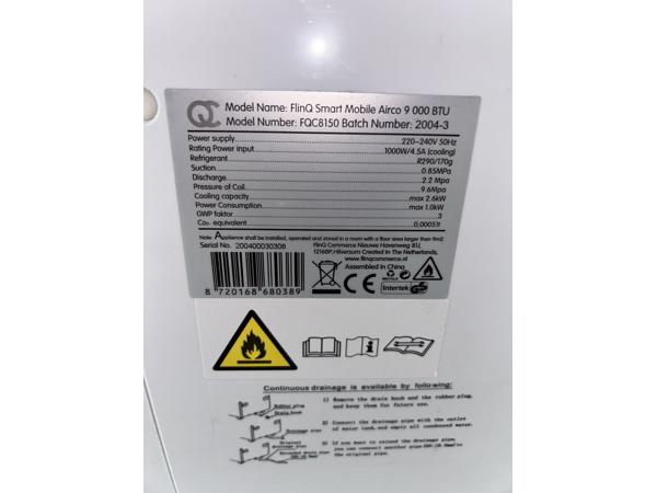 FlinQ Smart mobiele airco