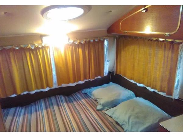 Gedoneerde caravan uit 1967