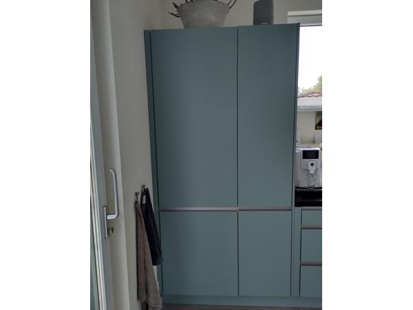 Keukenfrontjes aqua supermat laklaminaat Keukensale