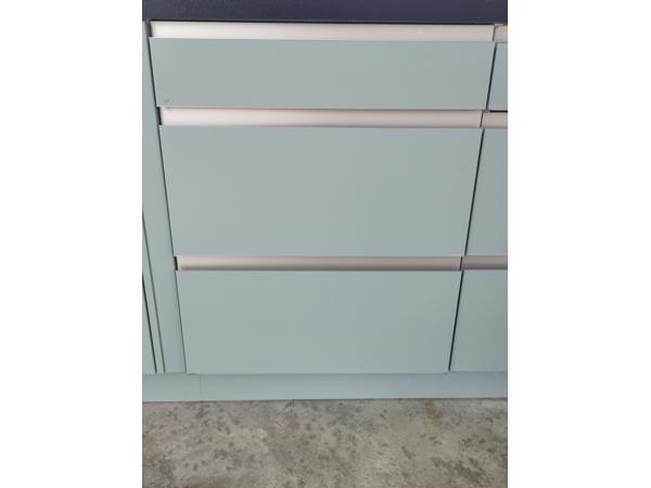 Keukenfrontjes aqua supermat laklaminaat Keukensale