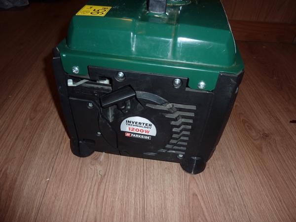 Parkside Aggregaat 1200W, zelden gebruikt, netjes verzogd