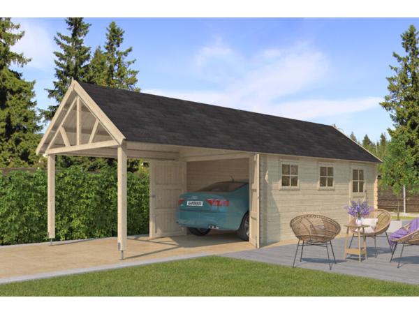 NIEUW Carport-garage 3611EXT