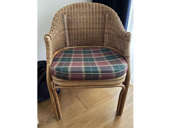Rotan stoel