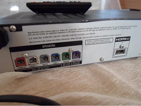Te koop! Sony 5.1 Surround Sound set incl Dvd/USB speler/amp