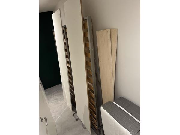 Uitvouw bed/inbouw bed twee persoons