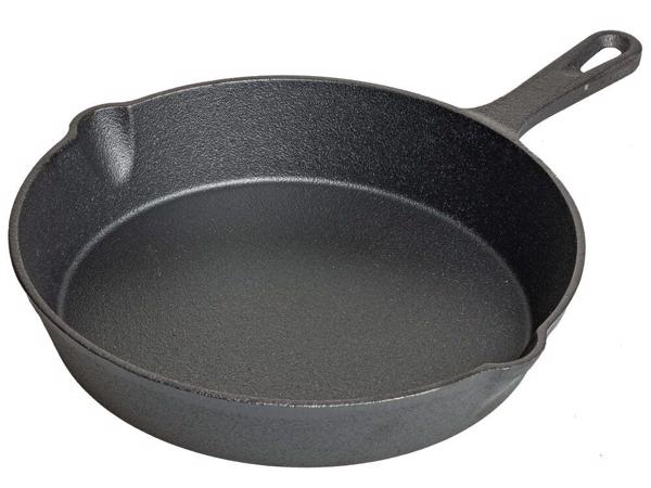 Splinternieuwe gietijzeren koekenpannen/skillets.
