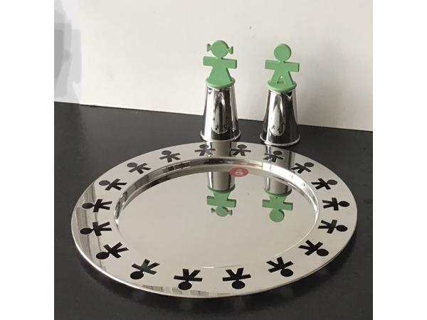 Alessi  schaal en peper & zout