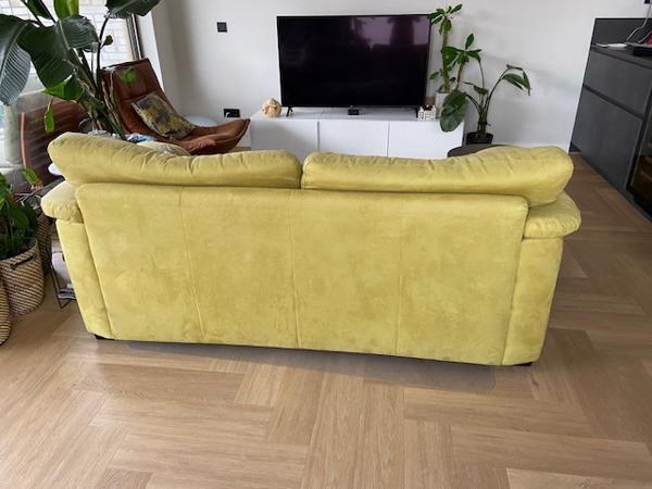 Hippe 2,5 zitsbank in kleur Lime