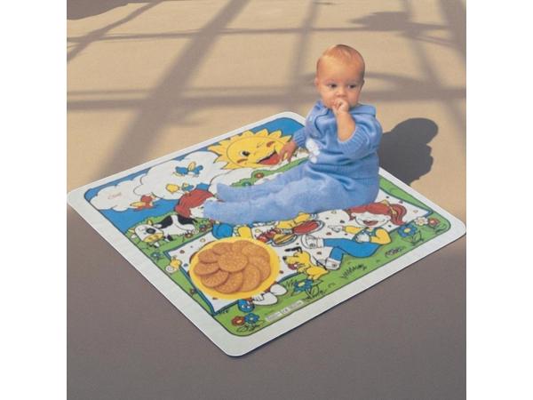 Boerderij speelkleed kunsstof 90x90cm