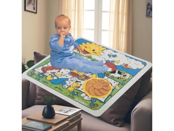 Boerderij speelkleed kunsstof 90x90cm