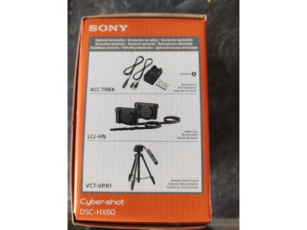 Sony camera DSC HX60 met veel accessoires in doos