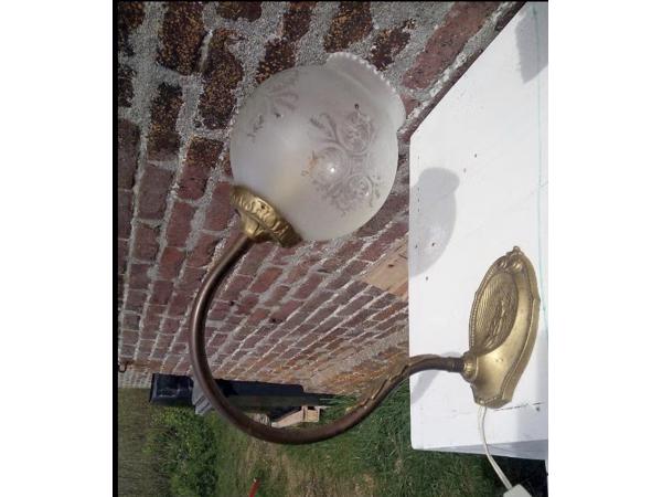 Wandlamp messing te koop