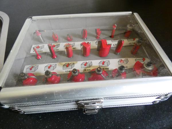 Doosje met 20 Houtfrezen