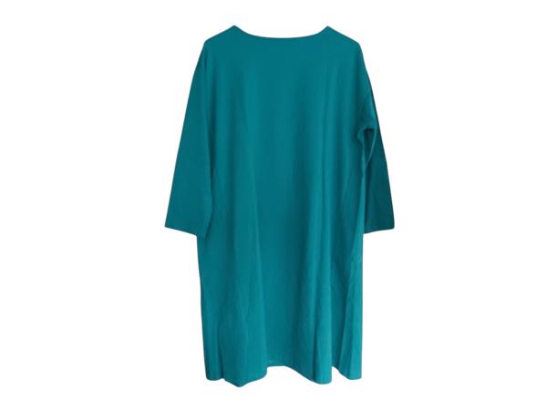 Sweat jurk motorcycle turquoise XL/XXL