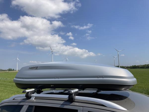 Dakkoffer 430 liter te huur