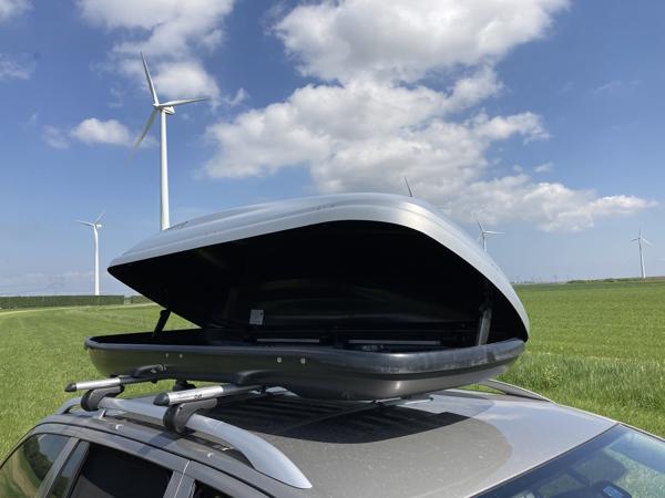 Dakkoffer 430 liter te huur