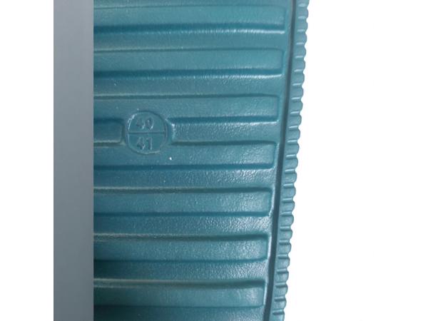 Heren slippers effen groen 41