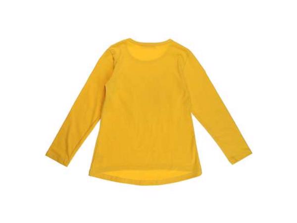 Seagull longsleeve t-shirt okergeel vlinder glitter 158/164