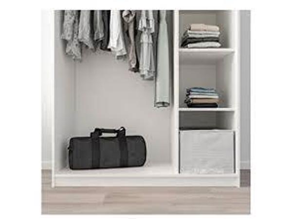 IKEA KLEPPSTAD KLEDINGKAST WIT 4 stuks