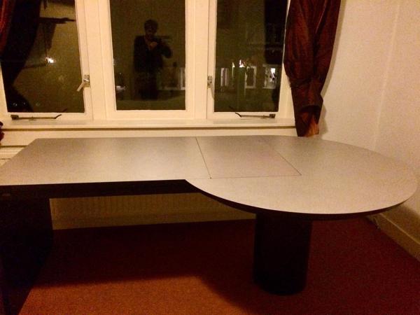 Tafel als bureau te gebruiken