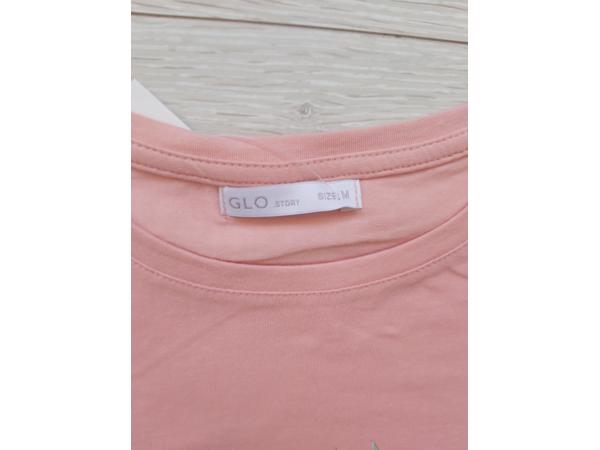 Glo-story t-shirt roze tijger M