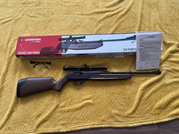Crossman luchtbuks 4.5 mm 2x