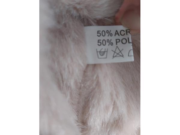 Warm gevoerde eskimo muts lila one size