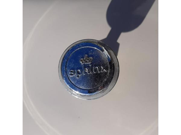 70's Camee kleurig SPHINX duoblok toilet, wastafel, planchet