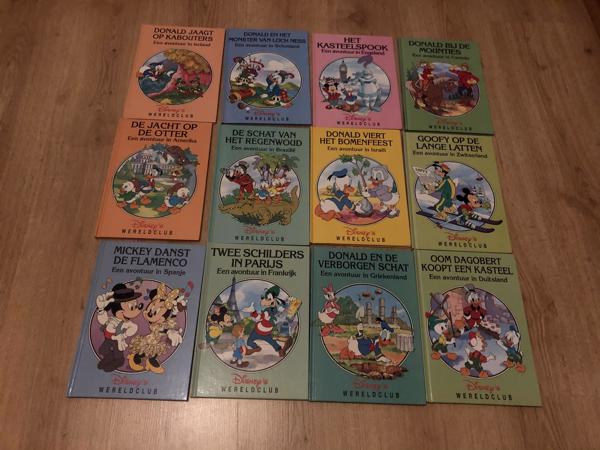 12 boeken Disney wereldclub Disney wereld club