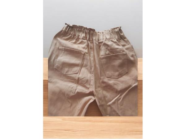 Jeans beige perzik kleur recht model L