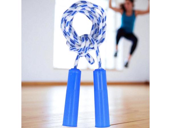 Fun toys springtouw blauw lengte 2.20M
