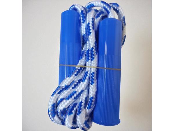 Fun toys springtouw blauw lengte 2.20M