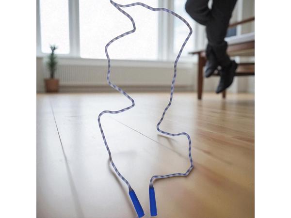 Fun toys springtouw blauw lengte 2.20M