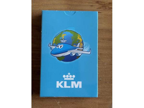 KLM memory game geheugenspel geopend memo etui