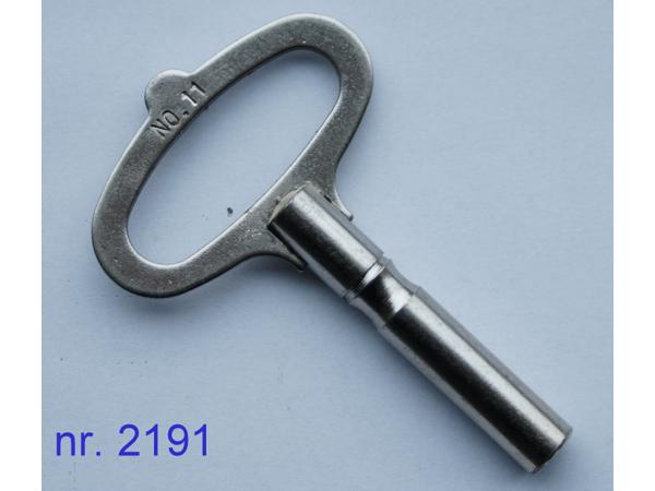 Nr. 920 messing kloksleutel va. € 2,35