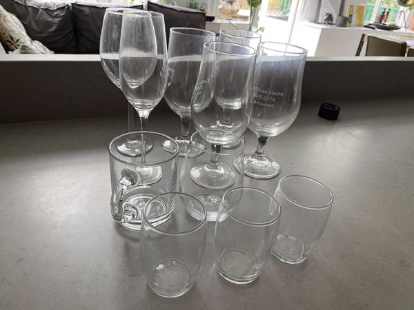 Verschillende glazen