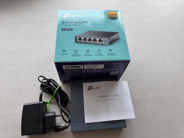 TP-Link TL-SG105 Netwerk Switch (Plug & Play)
