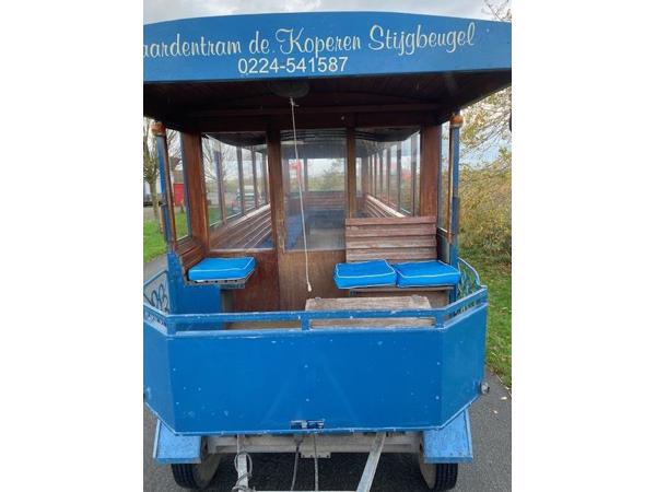 Te koop Paarden/Trekker Tram ± 30 pers