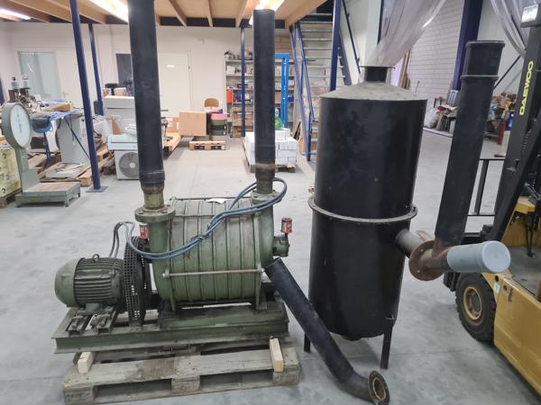 stoom afzuiging instalatie