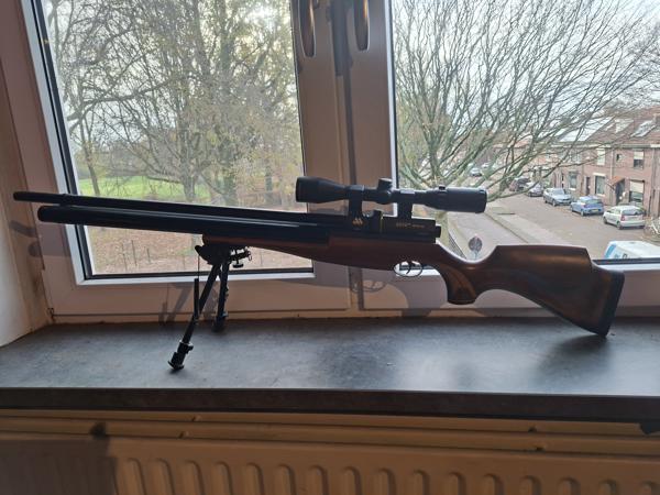 Luchtbuks pcp buks air arms s510 Twin cap Fac 6.35mm