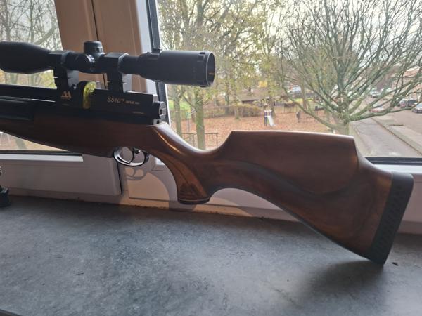 Luchtbuks pcp buks air arms s510 Twin cap Fac 6.35mm