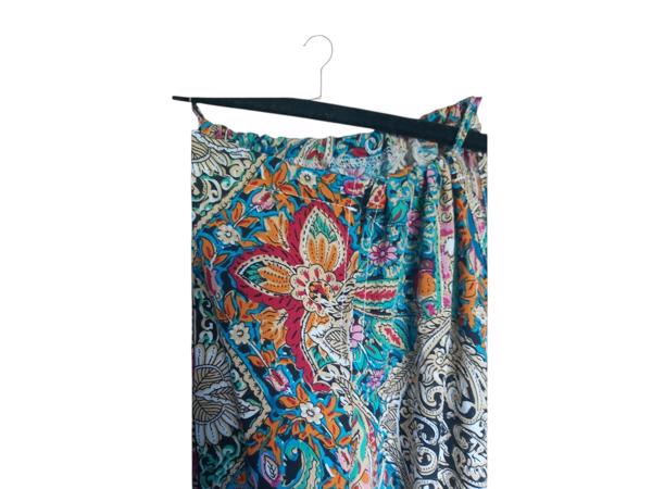 Luchtige zomerjurk meerkleurig XXL